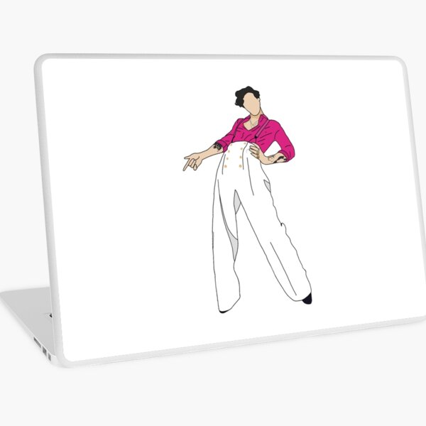 Lined Harry Fine Line Laptop Skin
