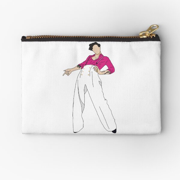 Lined Harry Fine Line Zipper Pouch