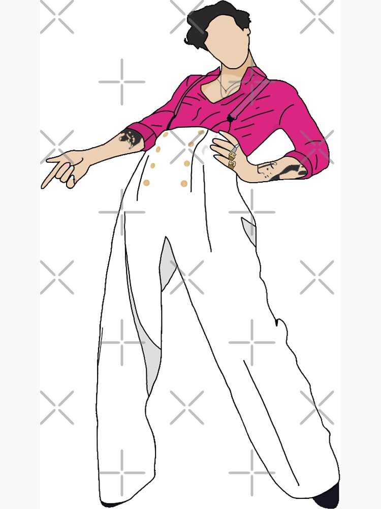 Lined Harry Fine Line by PandaBearPie