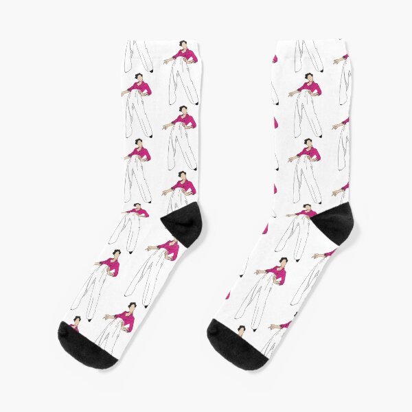 Feine Linie Socken