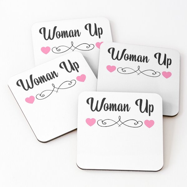 Item preview, Confident Women and Girls Woman Up Design  designed and sold by BitcoinBros.