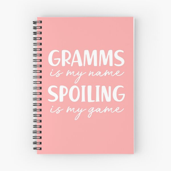 Item preview, Gramms is My Name Spoiling is my Game Grandma Birthday Gift Mothers Day Present designed and sold by FanaticTee.