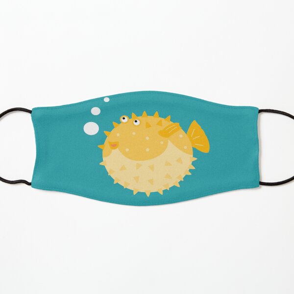 Cute Puffer Fish Kids Mask