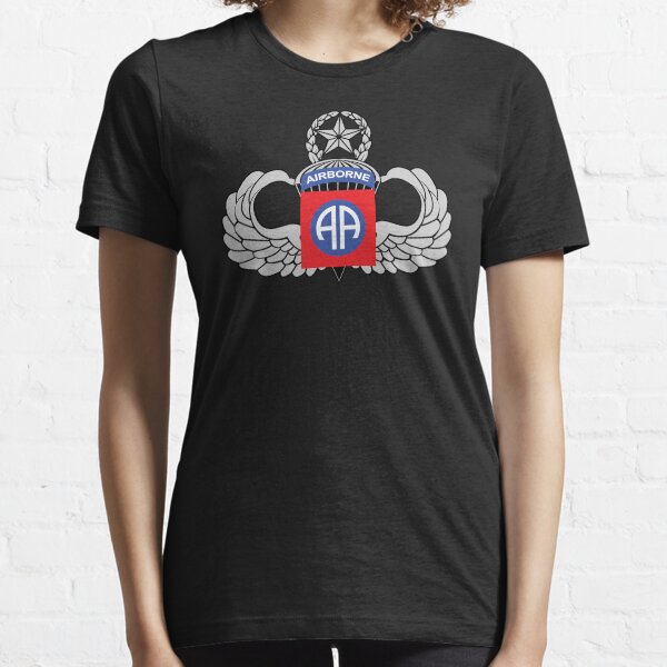 82nd Airborne Master Jump Wings Essential T-Shirt