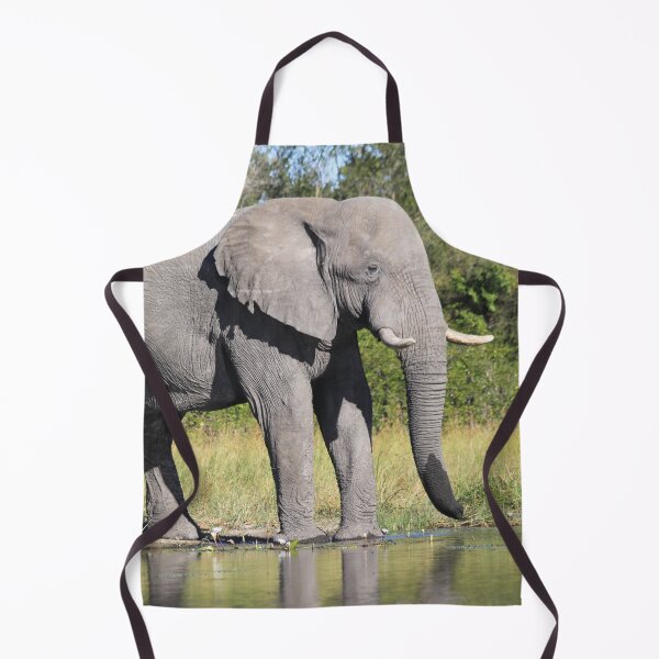 Item preview, Elephant who comes to drink designed and sold by EstelleRossetti.
