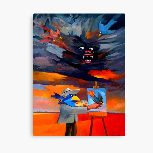 Pigments of imagination Canvas Print