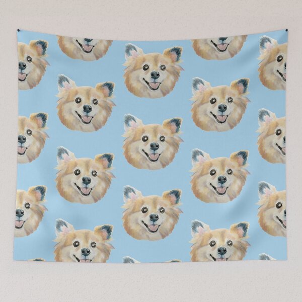 Item preview, Smiling Pup Howie Watercolor designed and sold by MariaWorkman.