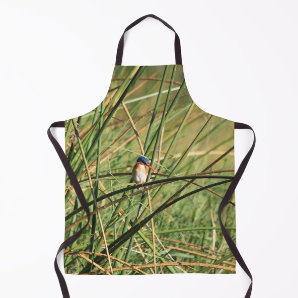 Item preview, Bismarck kingfisher in the reeds designed and sold by EstelleRossetti.