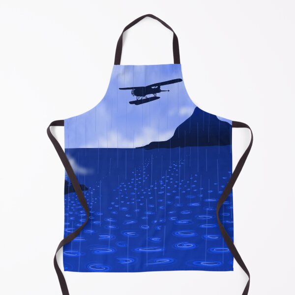 Item preview,  Rain in Ketchikan with a Floatplane designed and sold by Krystal  Thomas.