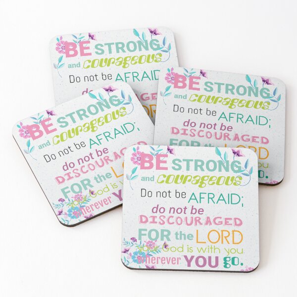 Item preview, Be strong and courageous designed and sold by della95.