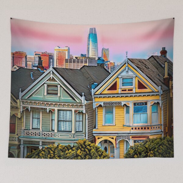 Item preview, Alamo Square Park - San Francisco designed and sold by Marlene Watson-Hall.
