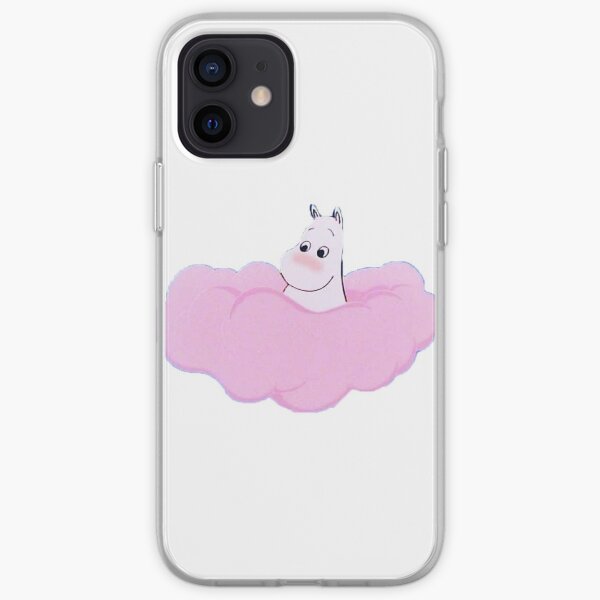 moomin on a cloud iPhone Soft Case