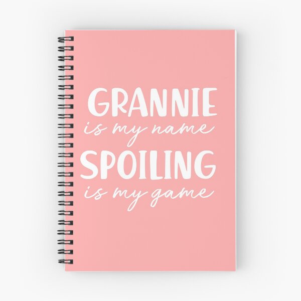 Item preview, Grannie is My Name Spoiling is my Game Grandma Birthday Gift Mothers Day Present designed and sold by FanaticTee.