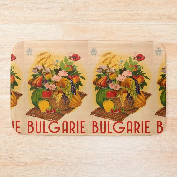 Artikelvorschau, Bulgarie vintage travel poster entworfen und verkauft von stickart-marek.