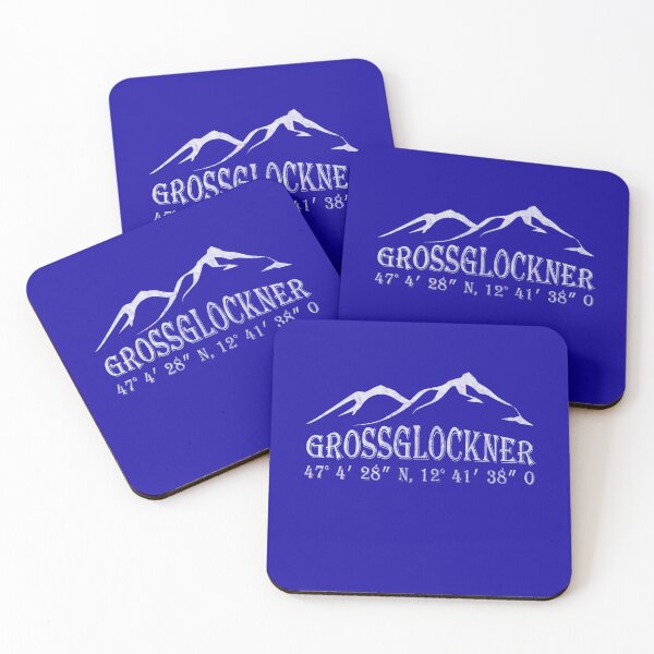 Item preview, Grossglockner GPS coordinates mountain nature hiking designed and sold by DerNerd.