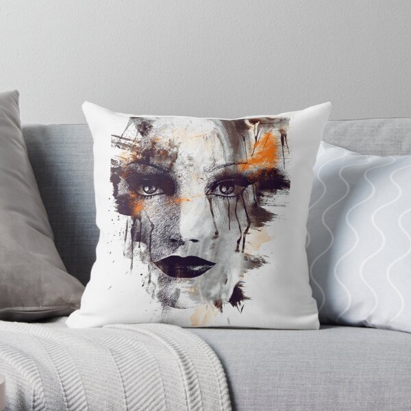 ORANGINA Throw Pillow