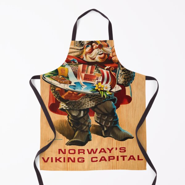 Artikelvorschau, Oslo vintage travel poster entworfen und verkauft von stickart-marek.