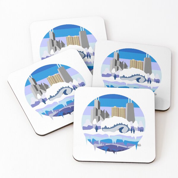 Item preview, CHICAGO DRIPPING PLANET - WINTER EDITION designed and sold by chaszmathieu.