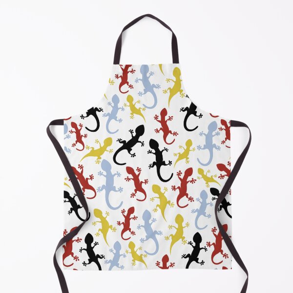 Item preview, Happy gecko silhouettes on white designed and sold by susyrdesign.