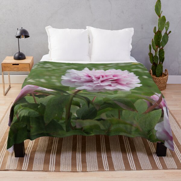 Item preview, Peony bud spring flower blossom and green rose chafer designed and sold by EstelleRossetti.