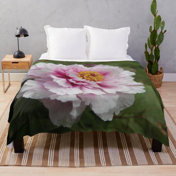 Item preview, Peony bud spring flower blossom and green rose chafer designed and sold by EstelleRossetti.
