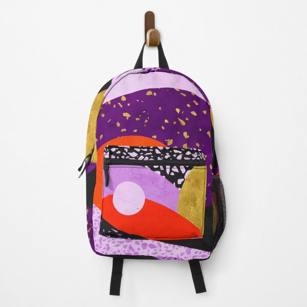 Item preview, Terrazzo galaxy purple orange gold designed and sold by Sylvain Combe.
