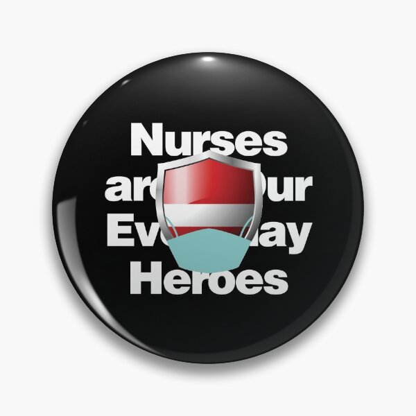 Item preview, Latvia Nurses are Everyday Heroes designed and sold by HelloFromAja.