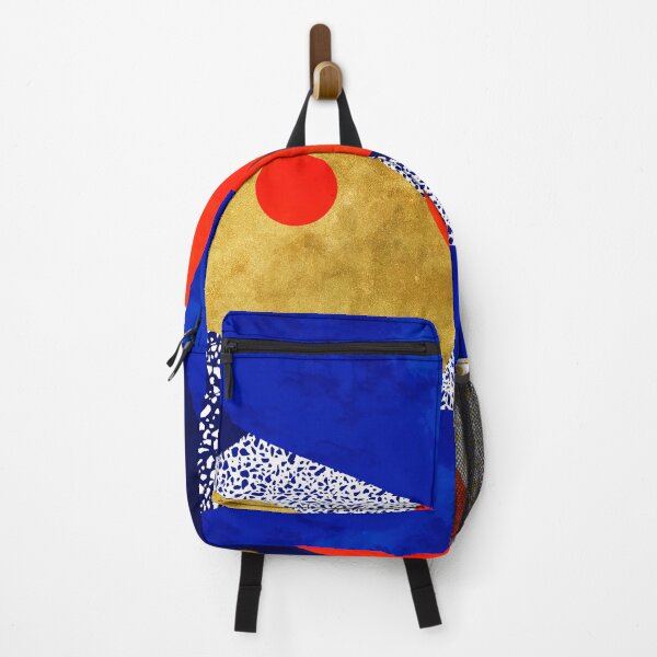 Item preview, Terrazzo galaxy midnight blue yellow golden orange designed and sold by Sylvain Combe.