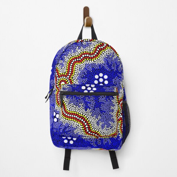 Item preview, Aboriginal Art Authentic - Water Wetlands designed and sold by HogarthArts.