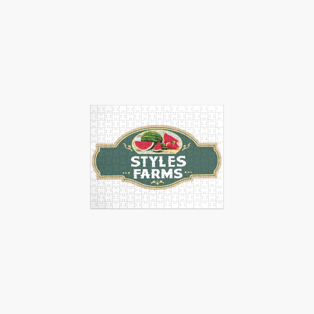 Harry Watermelon Farm Sign Jigsaw Puzzle