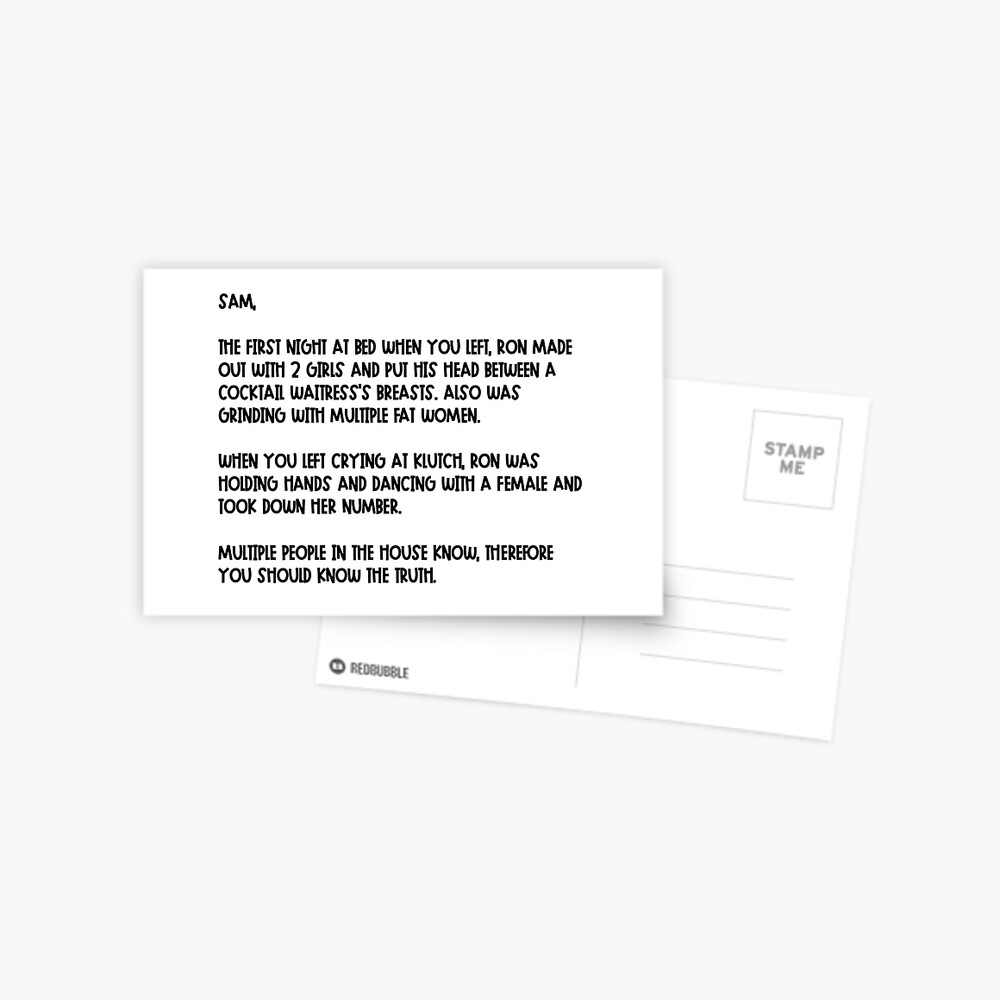 Artikel-Vorschau von Postkarte, designt und verkauft von sieeeeerra.