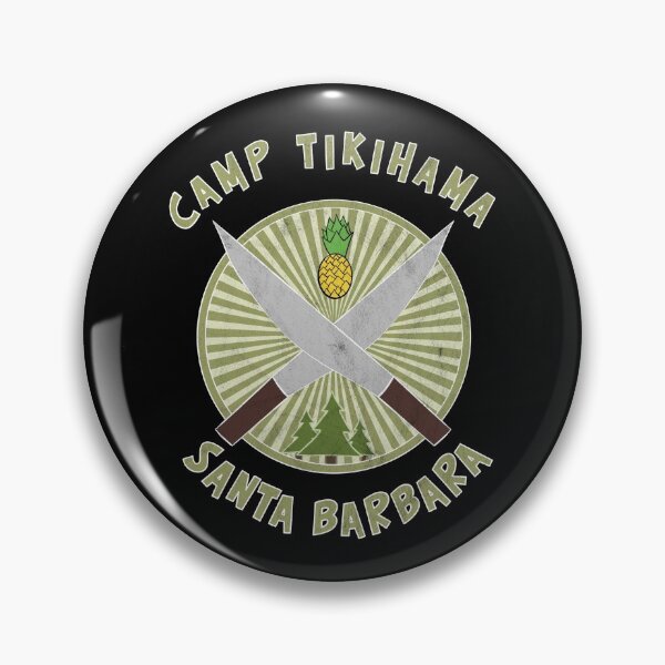 Item preview, Psych Camp Tikihama (White Outline) designed and sold by october-studios.