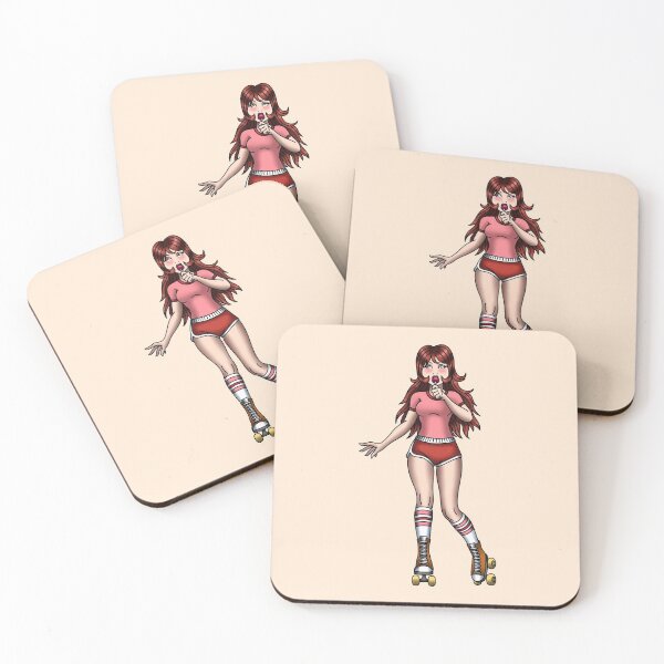 Item preview, Redhead Rollergirl designed and sold by LipstickChick.