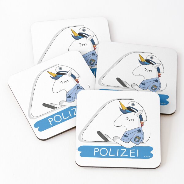 Item preview, unicorn police officer designed and sold by LaDaDi.