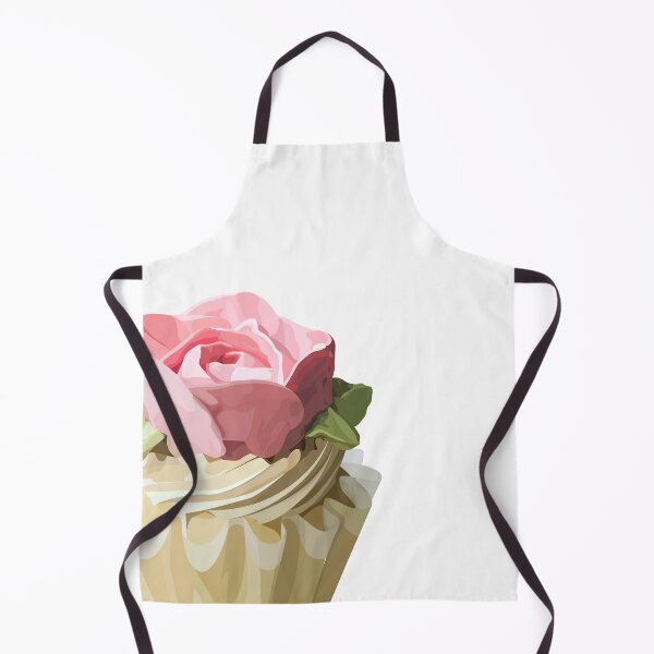 Item preview, Rose Decorated Cupcake designed and sold by GraphicsLoading.