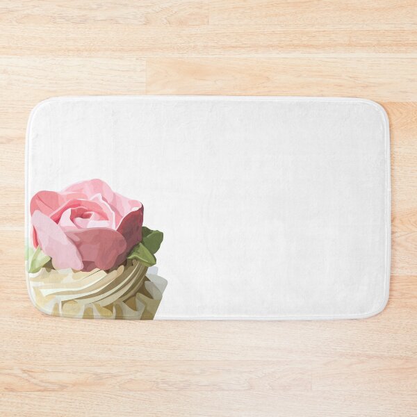 Item preview, Rose Decorated Cupcake designed and sold by GraphicsLoading.