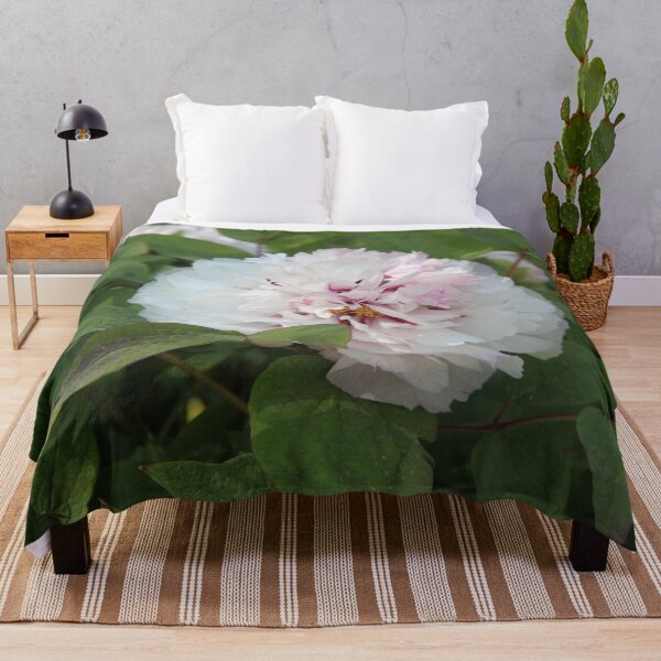 Item preview, Peony bud spring flower blossom and green rose chafer designed and sold by EstelleRossetti.