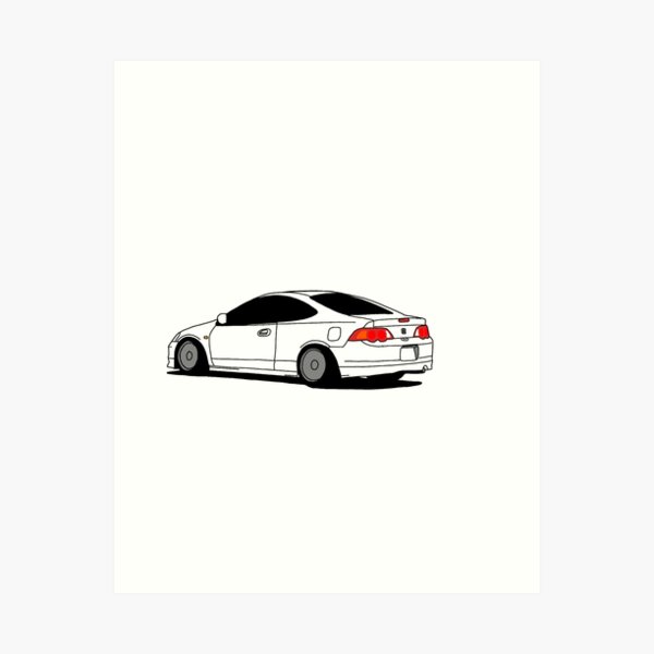 Acura RSX Art Print