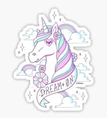 Dream on Sticker