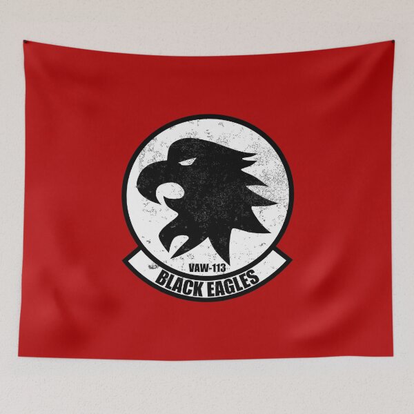 Item preview, E-2 Hawkeye Black Eagles Squadron (distressed) designed and sold by StrongVlad.