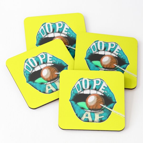 Item preview, Dope AF (green) designed and sold by designsbykaye.