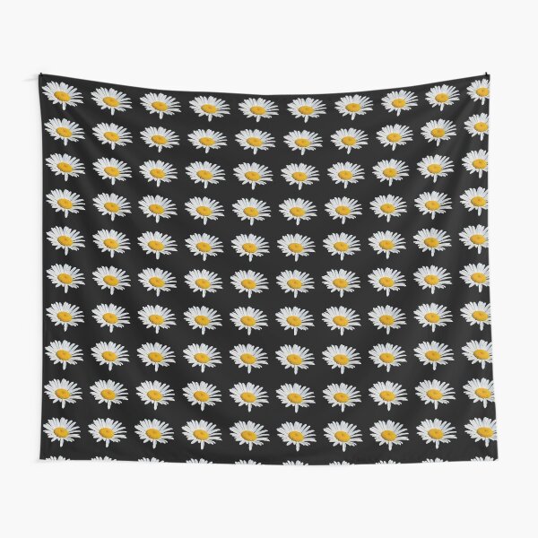 The Ox-eye daisy transparent Tapestry