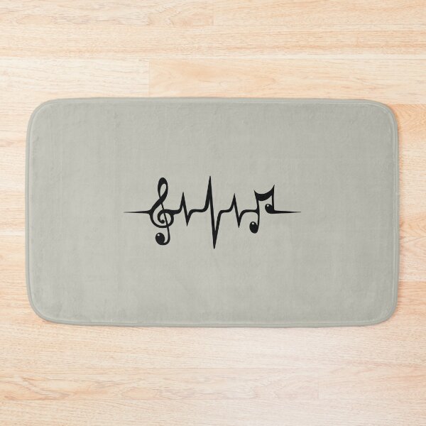 Item preview, Music Pulse Heartbeat Notes Clef Frequency Wave Sound Festival  designed and sold by boom-art.