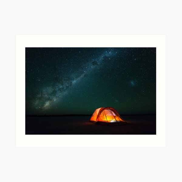 Gone Camping - Great Victoria Desert, Western Australia Art Print