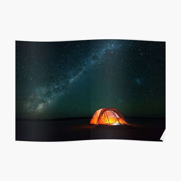 Gone Camping - Great Victoria Desert, Western Australia Poster