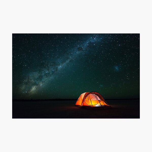 Gone Camping - Great Victoria Desert, Western Australia Photographic Print