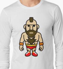 Zangief, the Red Cyclone of Street Fighter Long Sleeve T-Shirt