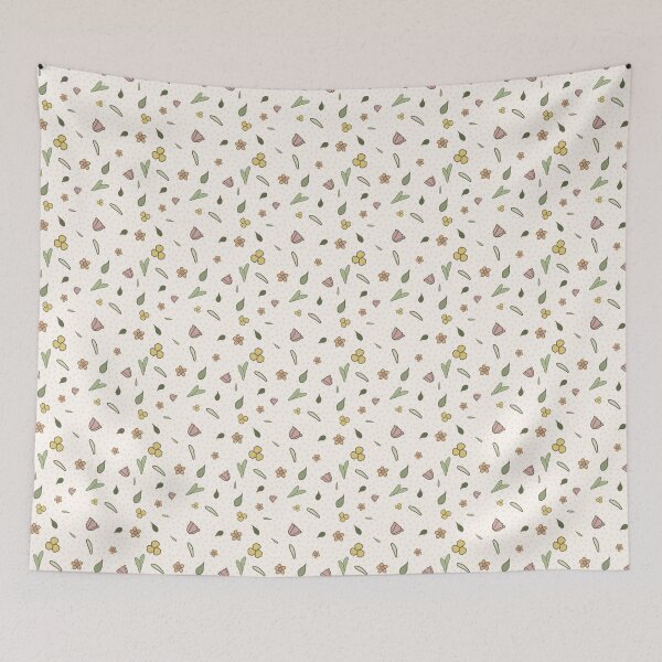 Item preview, Naive floral pattern designed and sold by bella-nora.