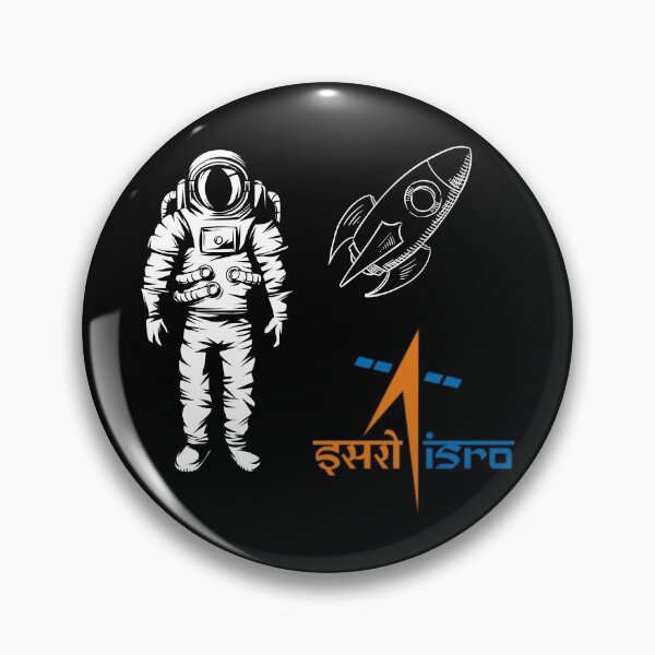 Item preview, ISRO Astronaut Space Shuttle in Stars designed and sold by vishal100ni.