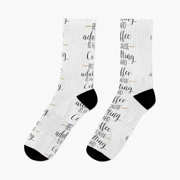 Item preview, Coffee - Because adulting is hard designed and sold by EmNe.